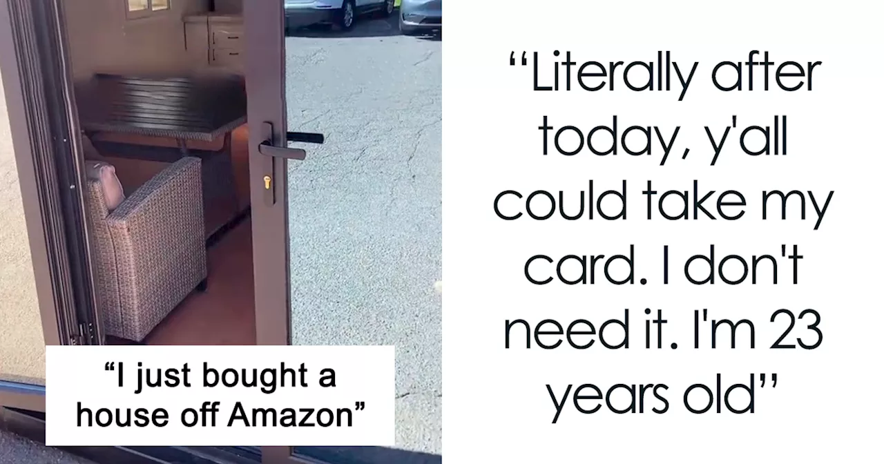 Video With 20M Views Shows Man Who Ordered A House On Amazon, He Does A Tour When It's Delivered