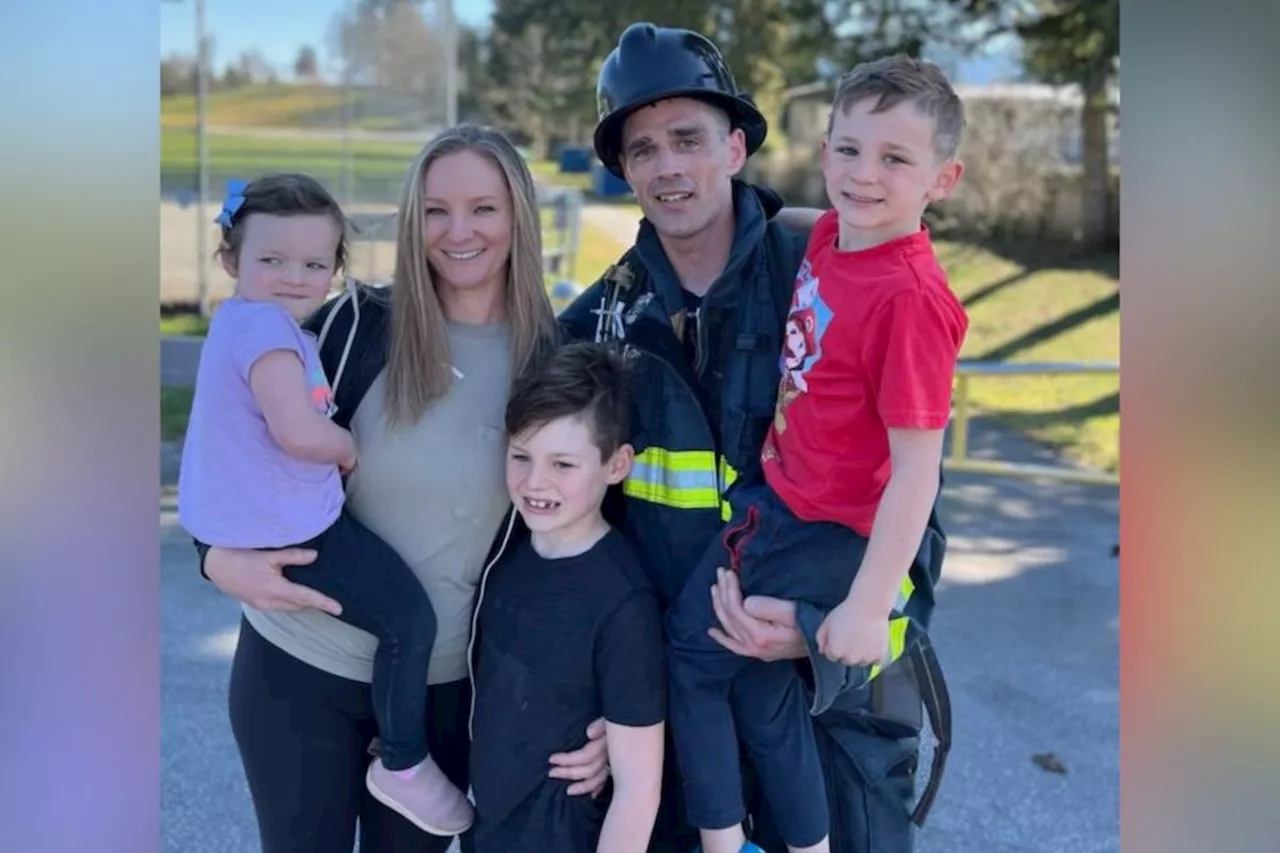 Firefighter raises thousands to help B.C.'s kids