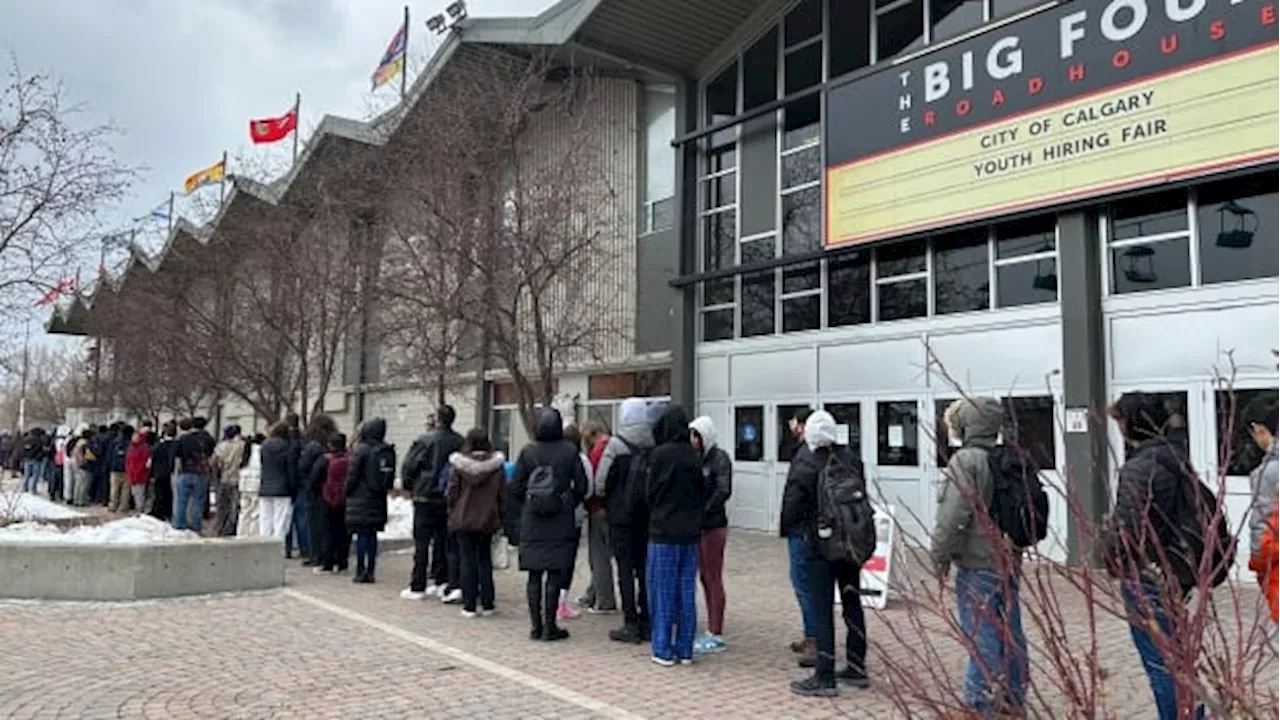 Calgary's 25th annual youth hiring fair attracts thousands to Stampede grounds