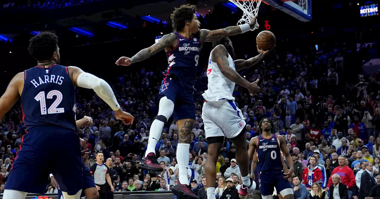 Kawhi Leonard comes alive late to lead Clippers to disputed 108-107 win over 76ers