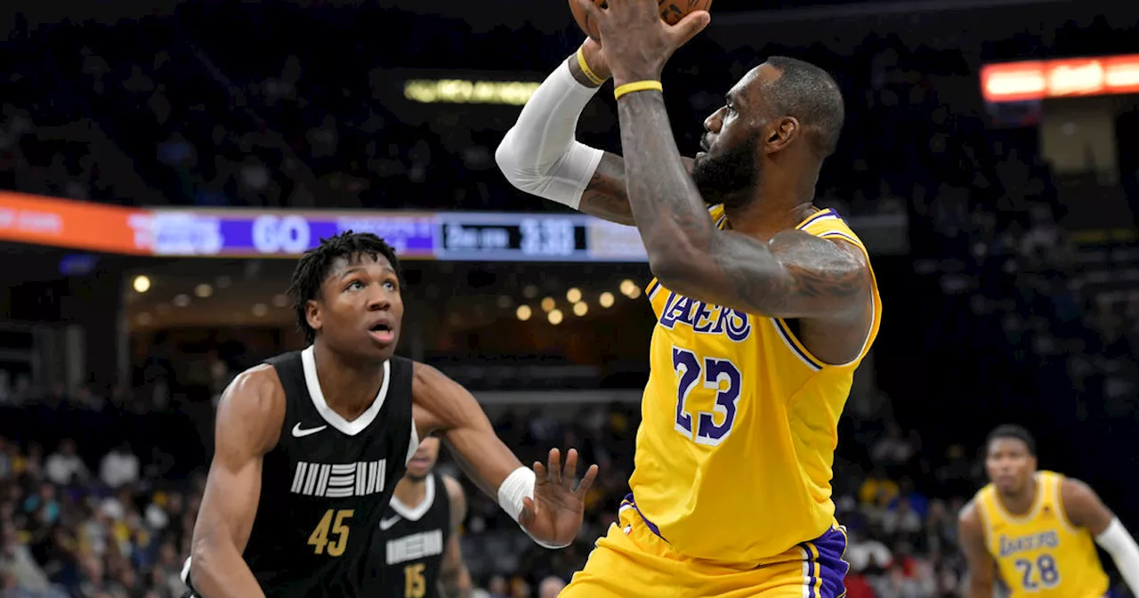 LeBron James has triple-double to help Lakers beat Grizzlies, 136-124