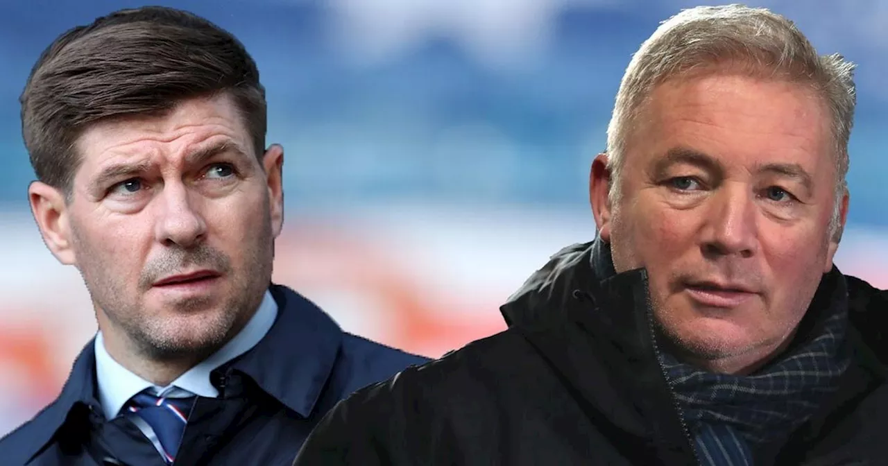 Ally McCoist makes Rangers illuminating confession about Steven Gerrard era