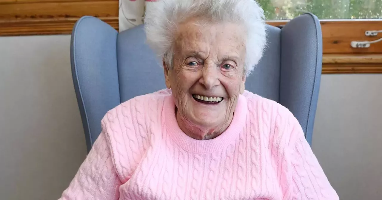 West Lothian 100 year old says secret to long life is 'just one man!'