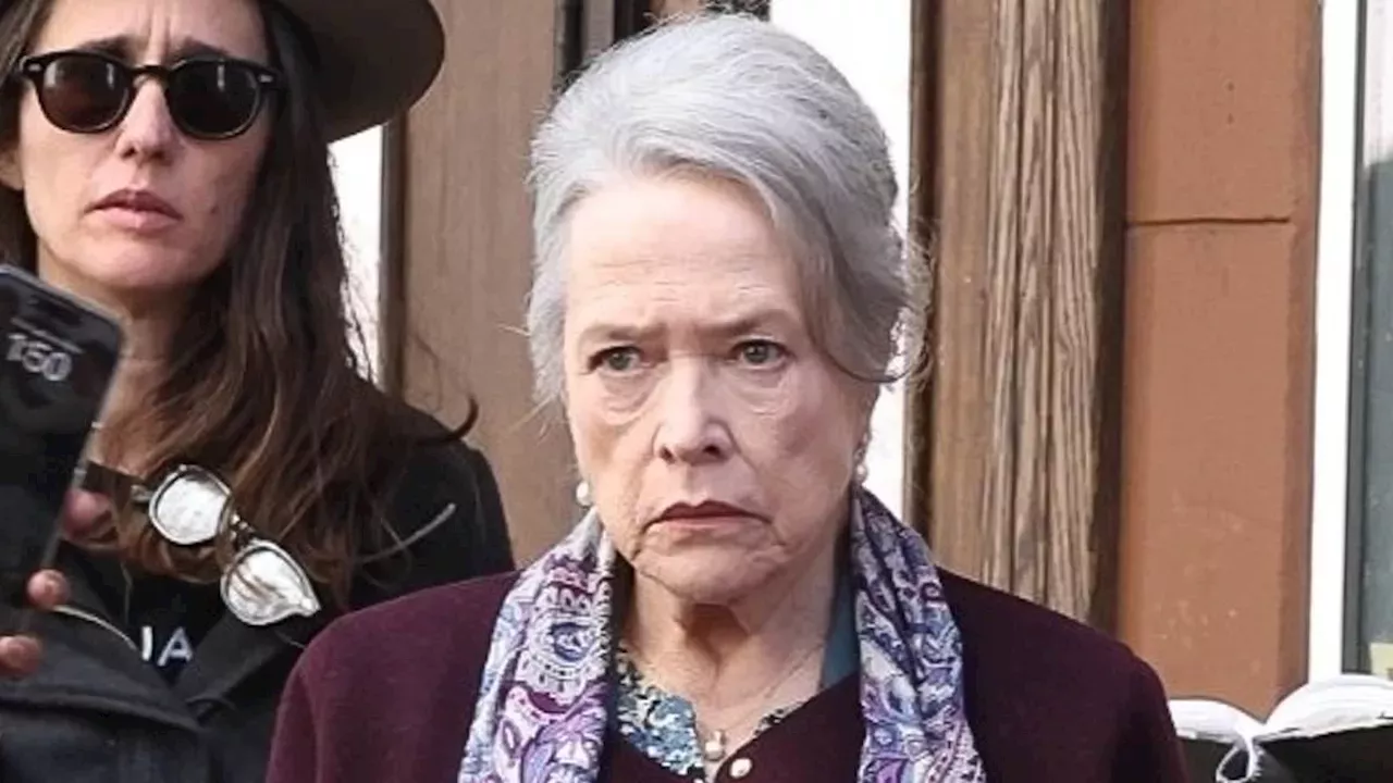 FIRST LOOK: Kathy Bates, 75, On Set Of CBS' Gender-swapped Matlock ...