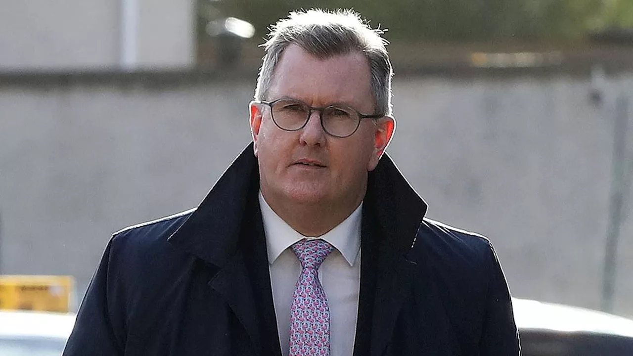 Jeffrey Donaldson steps down as DUP leader after being charged with historic sex offences: MP faces...