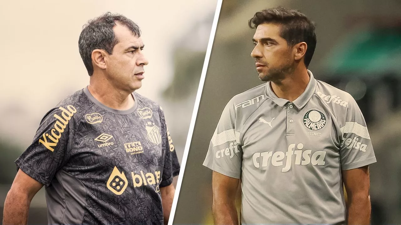 Carille diz que Palmeiras e Abel são exemplos para Santos após reformulação