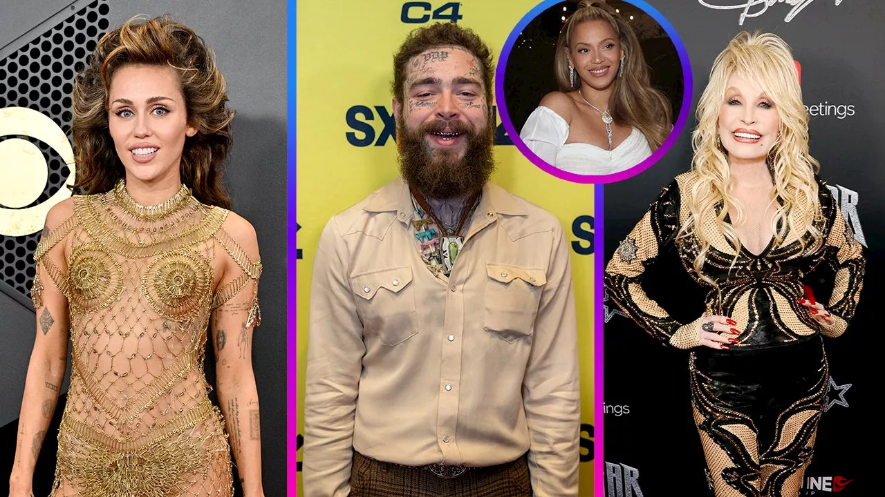 Miley Cyrus, Post Malone and Dolly Parton Praise Beyoncé After Their 'Cowboy Carter' Appearances