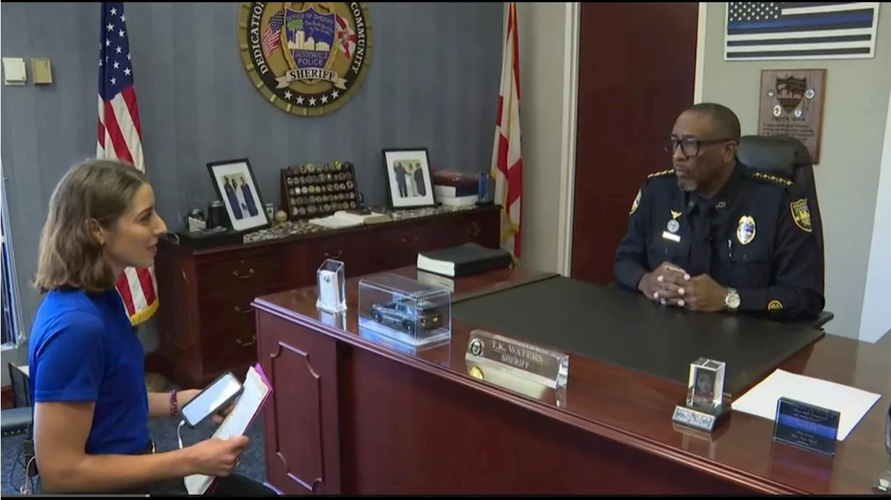  Jacksonville sheriff talks with First Coast News after arrest of controversy-plagued officer