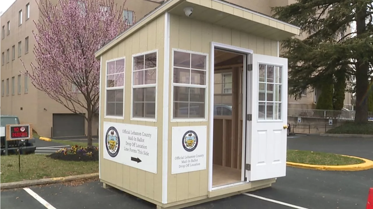 Lebanon County to open new voting drop box inside a shed