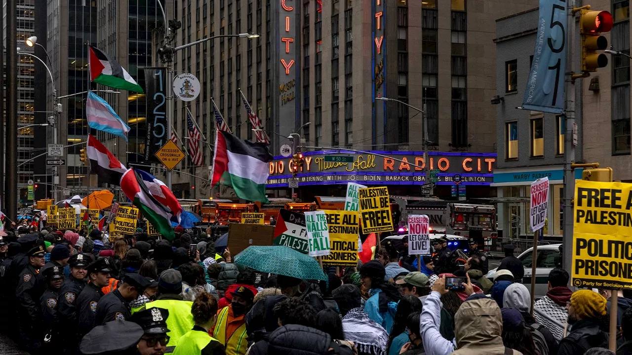 Ritzy Biden fundraiser in NYC interrupted multiple times by Pro-Palestinian protesters: ‘Blood on your hands’