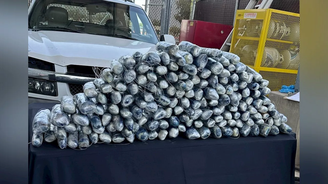 Texas border officers seize $1.1M in meth from vehicle quarter panels during bust