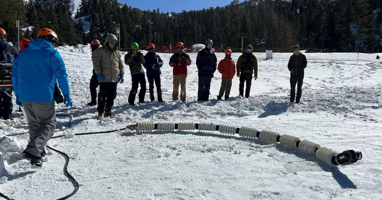 NASA Testing Snake Robot for Exploring Saturn's Moon