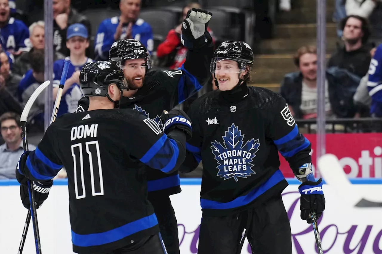 Matthews, Ovechkin scoreless as Maple Leafs beat the Washington Capitals 5-1