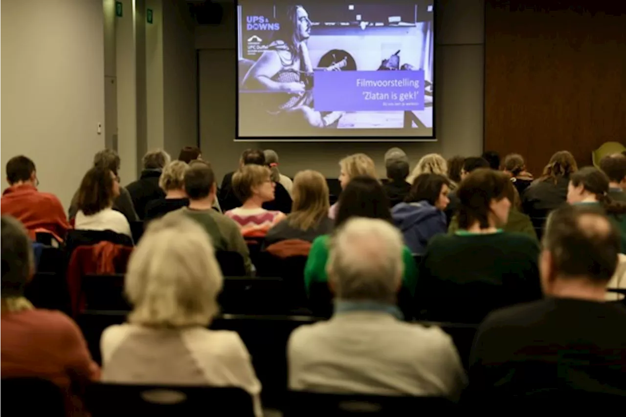 Ups&Downs en UPC Duffel organiseren druk bijwoonde Vlaamse première ‘Zlatan is gek!’ in kader van World Bipola