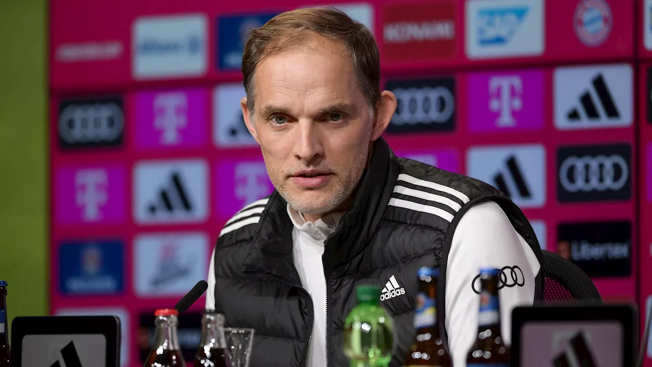 'Nächste Frage!' Tuchel lacht und gibt keine Antwort