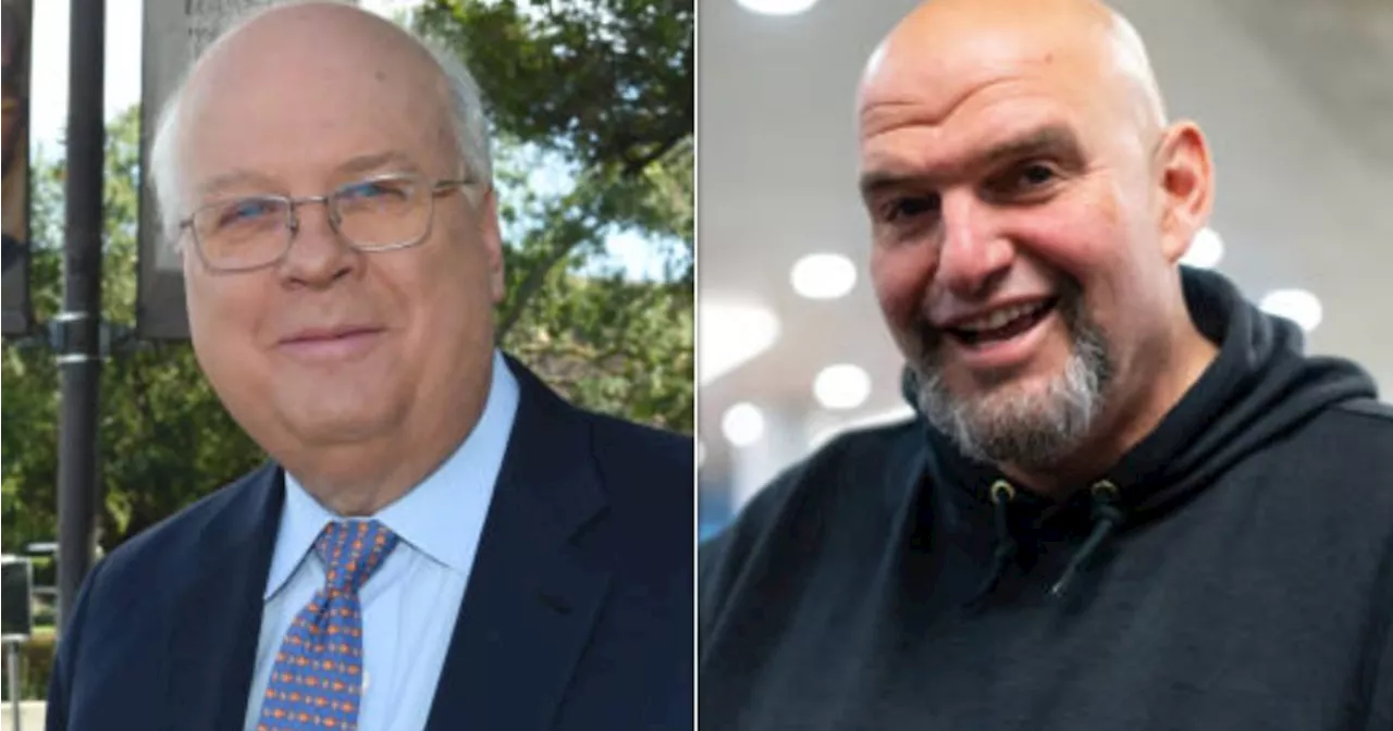 John Fetterman Calls Karl Rove A ‘Turd Blossom’ To Slam His Election Forecast