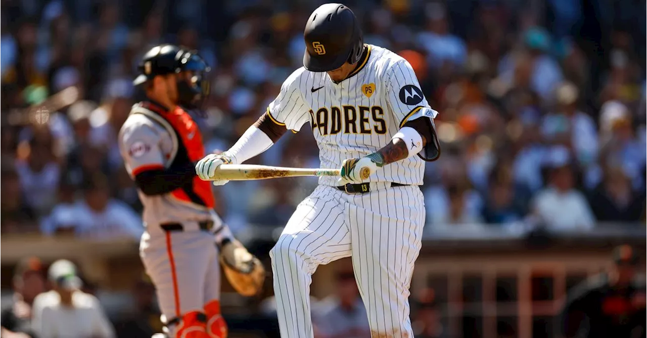 Padres Star Manny Machado Tries Bat Stunt And Fails Spectacularly