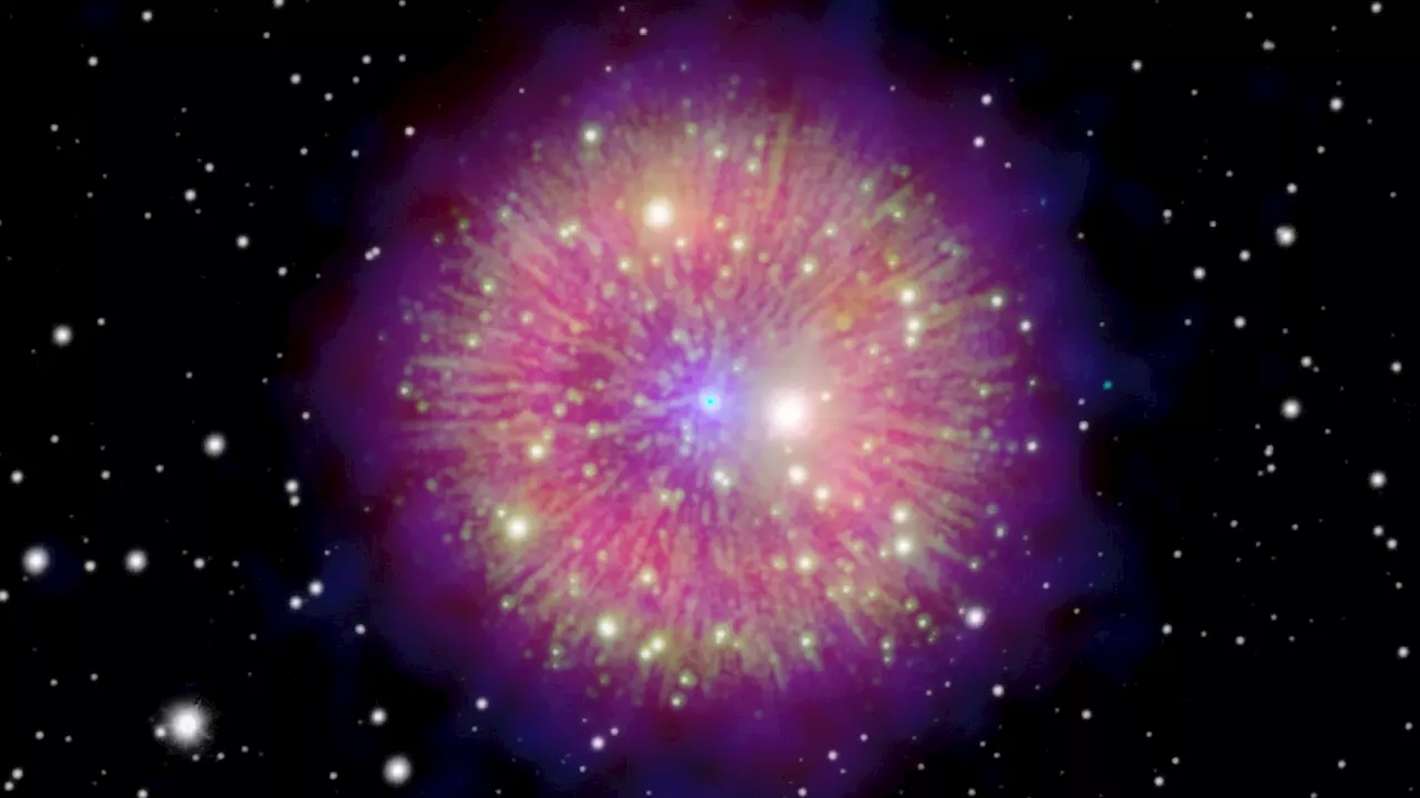 NASA’s Chandra X-ray Observatory illuminates 800-year-old explosion