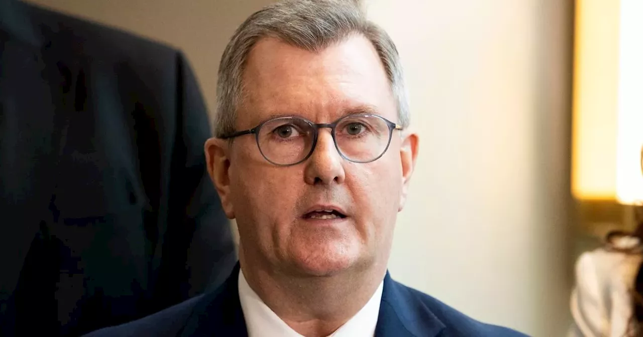 Jeffrey Donaldson steps down as DUP leader after allegations