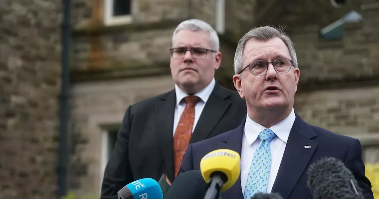 New DUP leader hits out at 'conspiracy theories' after Jeffrey Donaldson exit