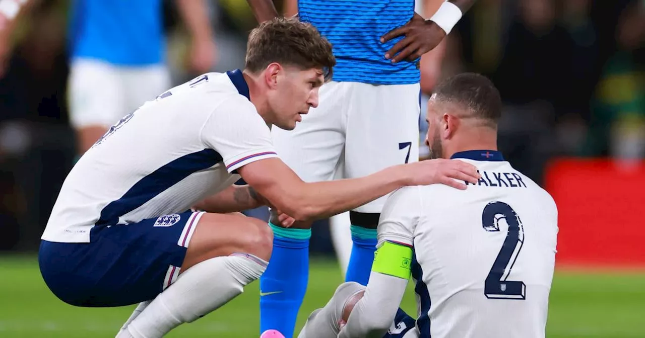 John Stones and Kyle Walker out of Manchester City’s showdown against Arsenal