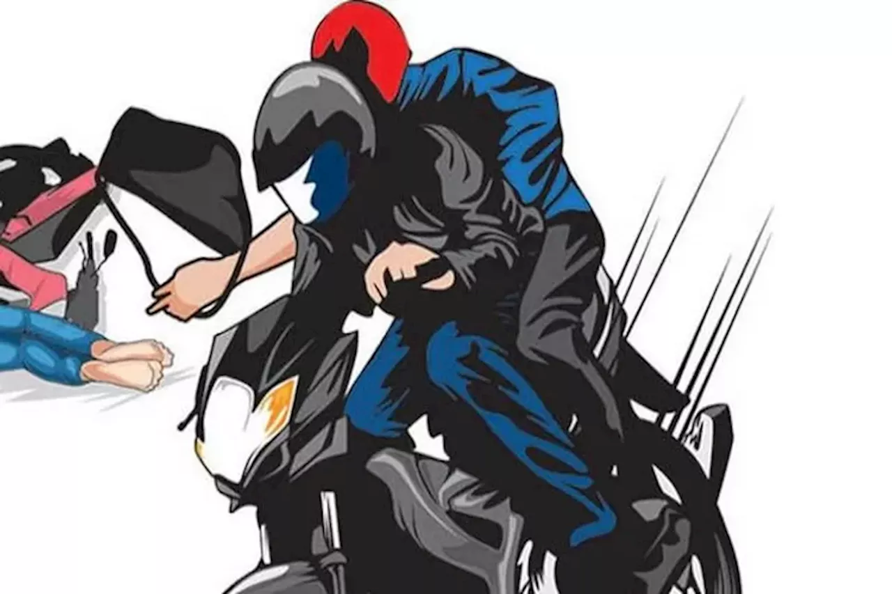 Viral Terduga Jambret Bawa Kabur Mobil Polisi, Tinggalkan Motor Ninja di TKP