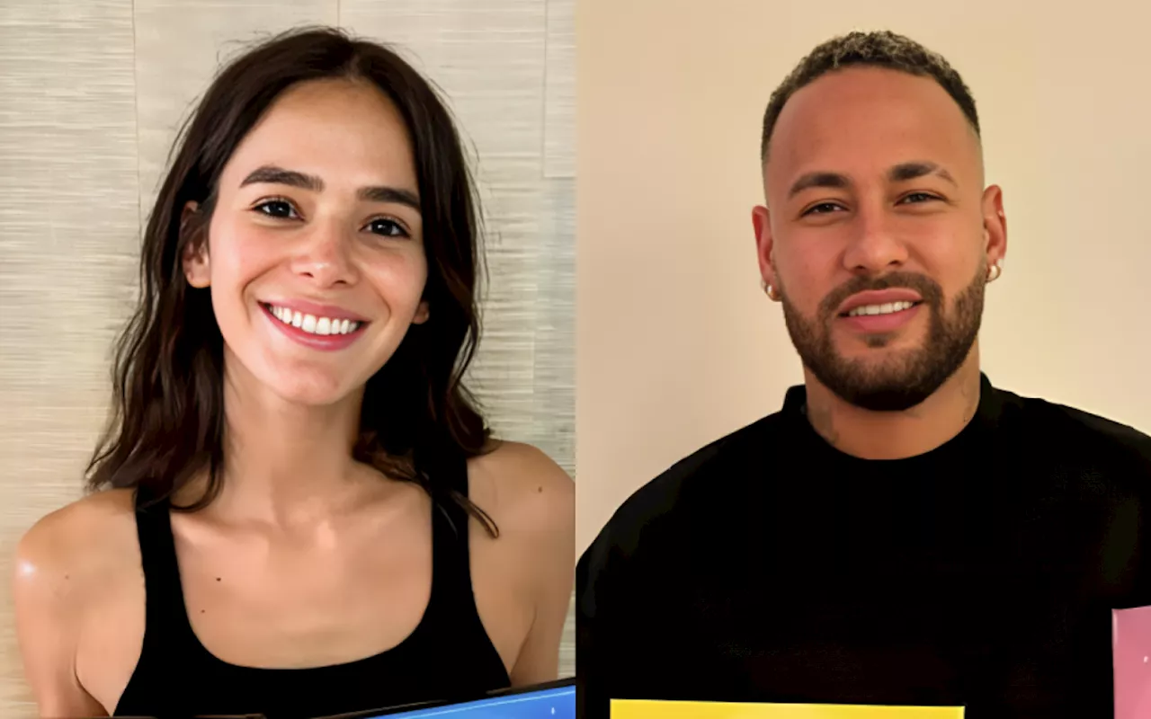 Bruna Marquezine e Neymar visitam galeria e web especula encontro