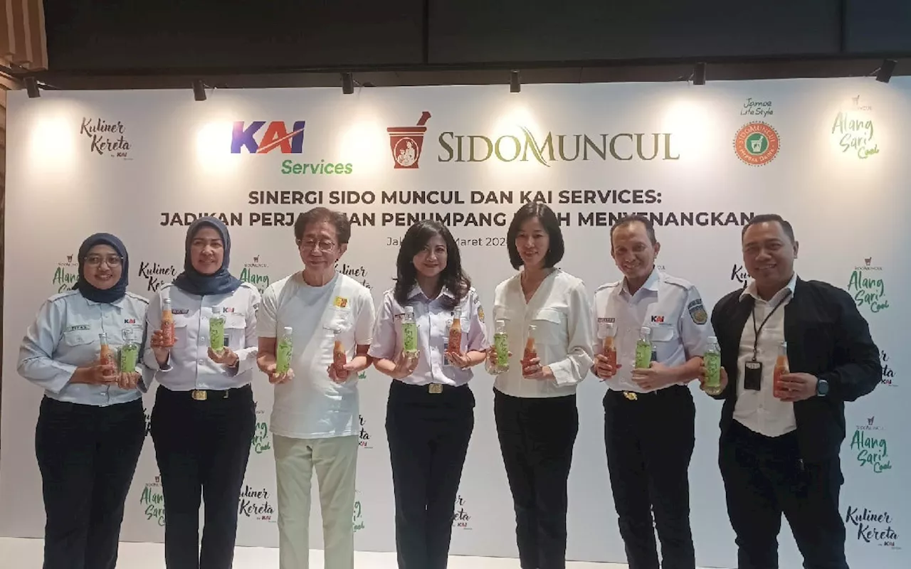 Bersinergi dengan KAI, Sido Muncul Temani Perjalanan Penumpang lewat Produk Minuman Herbal