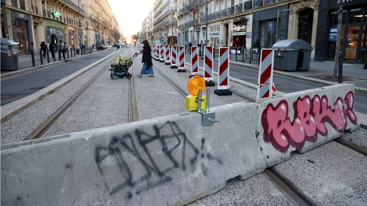 Marseille : le tram recirculera normalement sur la rue de la République à partir du 15 avril