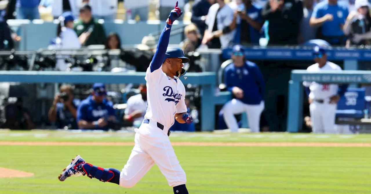 Dodgers’ Big Three makes big opening statement in home-opening win