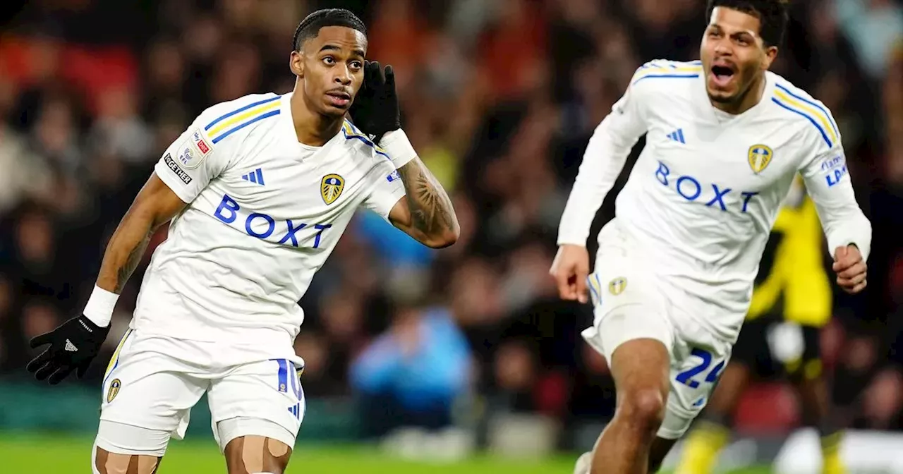 Leeds United player ratings as Summerville rescues rusty return at Watford