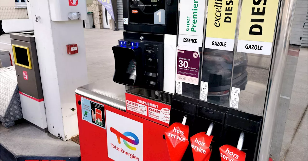 Le prix de l’essence n’avait plus atteint ce niveau depuis près de 5 mois