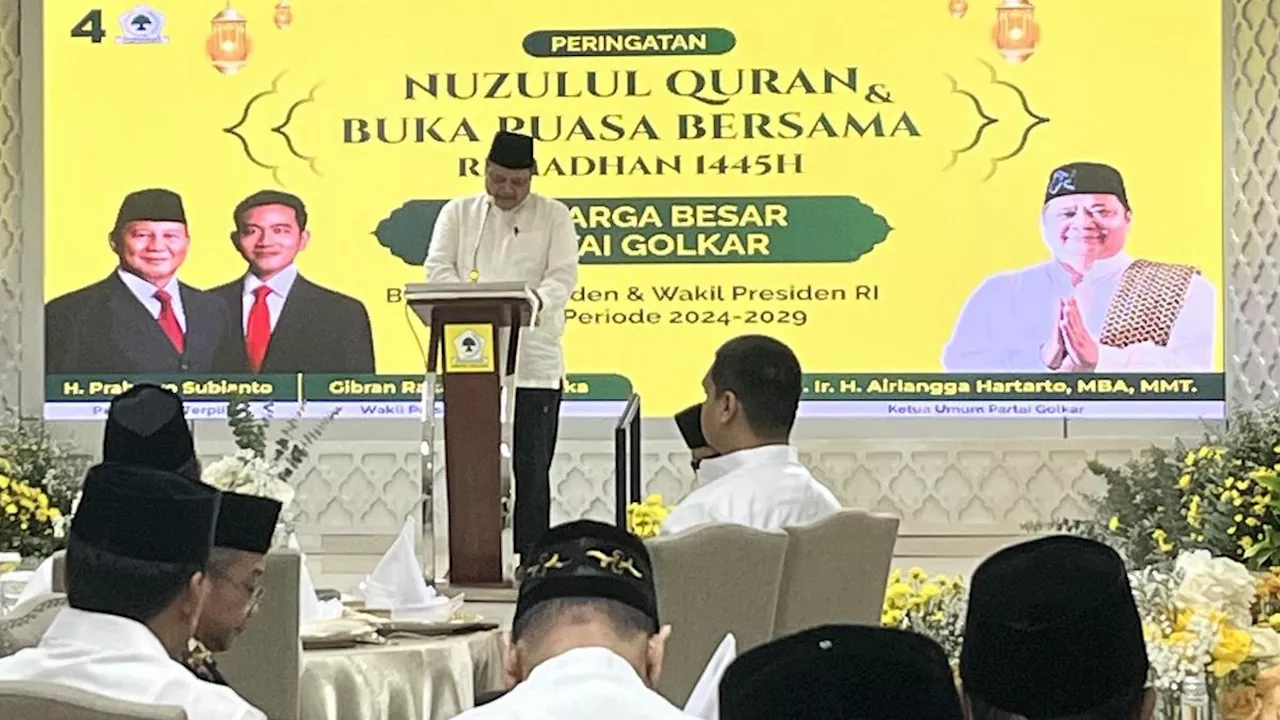 Airlangga Hartarto Tegaskan Partai Golkar Bakal Dukung Kebijakan Prabowo-Gibran