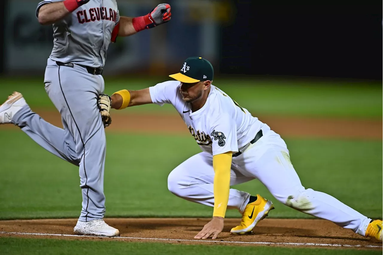 Guardians 8, Athletics 0: Sparse crowd ushers in Oakland’s 57th (perhaps final) season