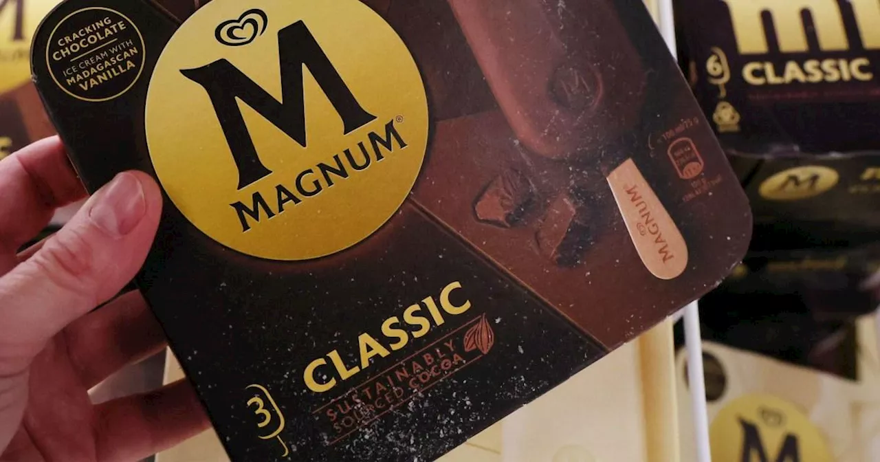 Recall of Magnum Classic ice creams over fears they may contain metal