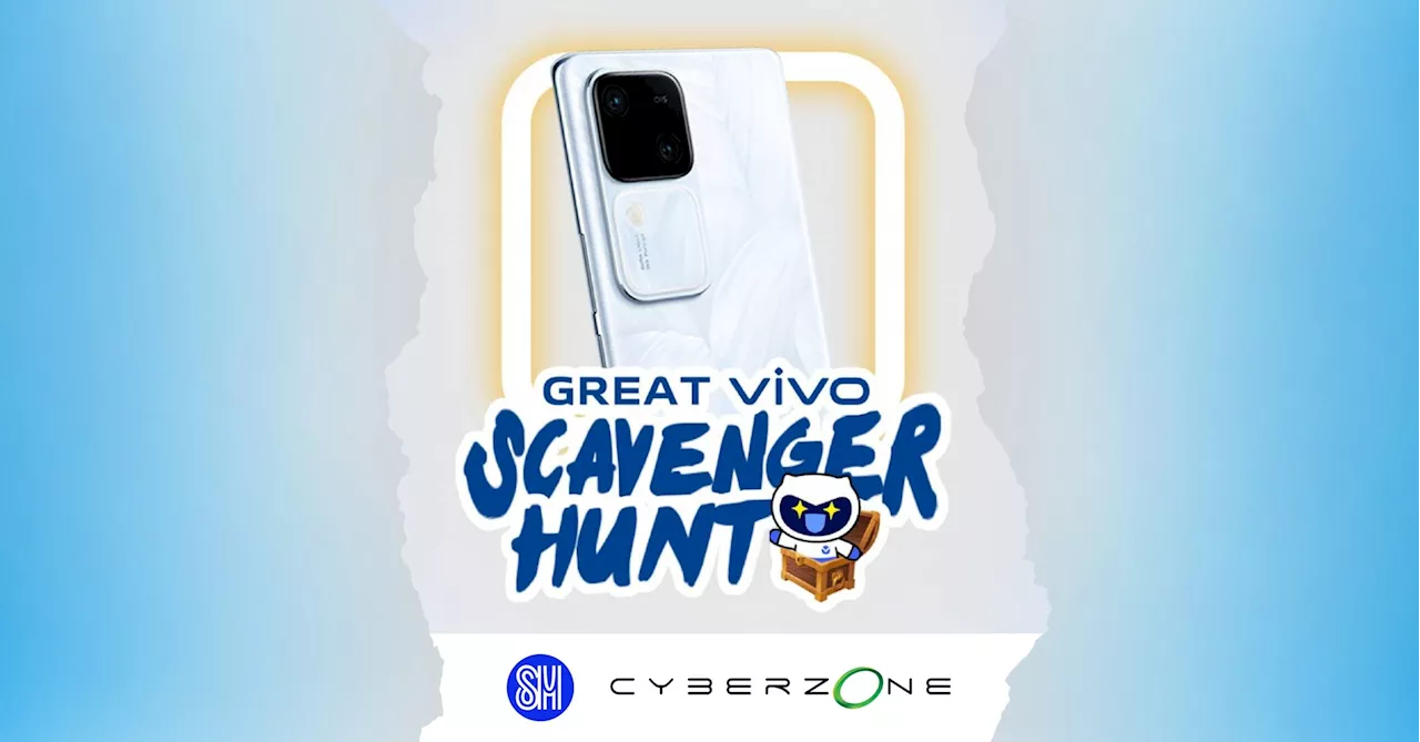 Join the Great vivo Scavenger Hunt at SM malls for chance to win V30 Series