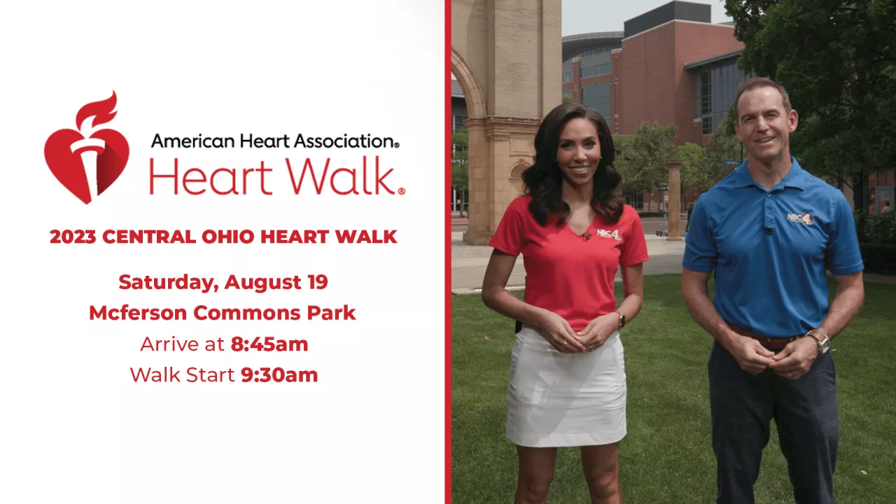 NBC4 is a proud sponsor of the 2023 Central Ohio Heart Walk