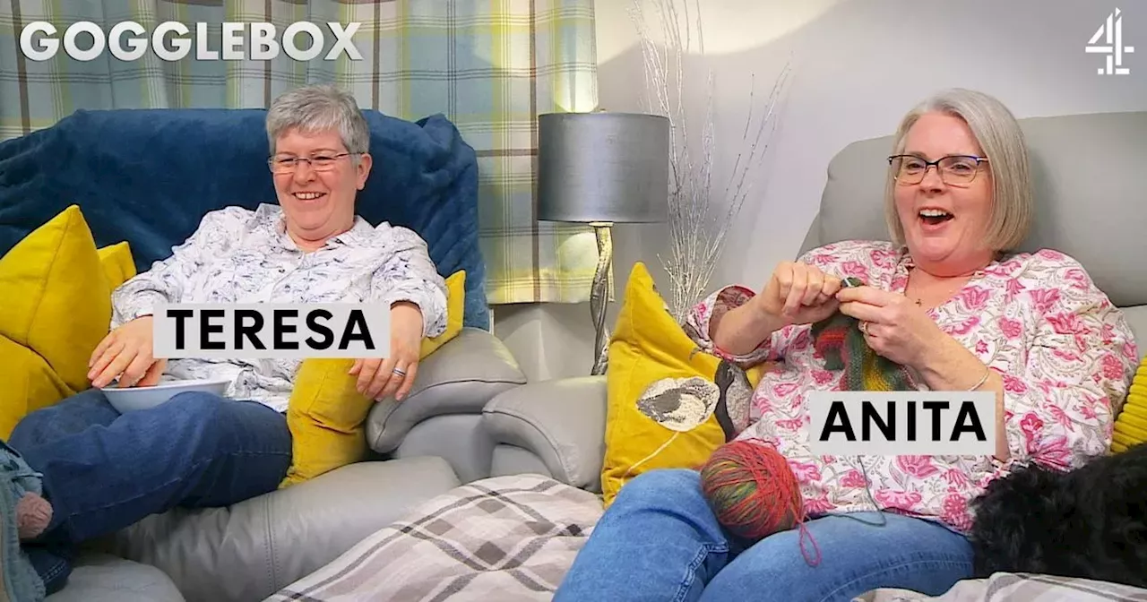 Gogglebox fans go crazy for show's brand-new couple Theresa and Anita