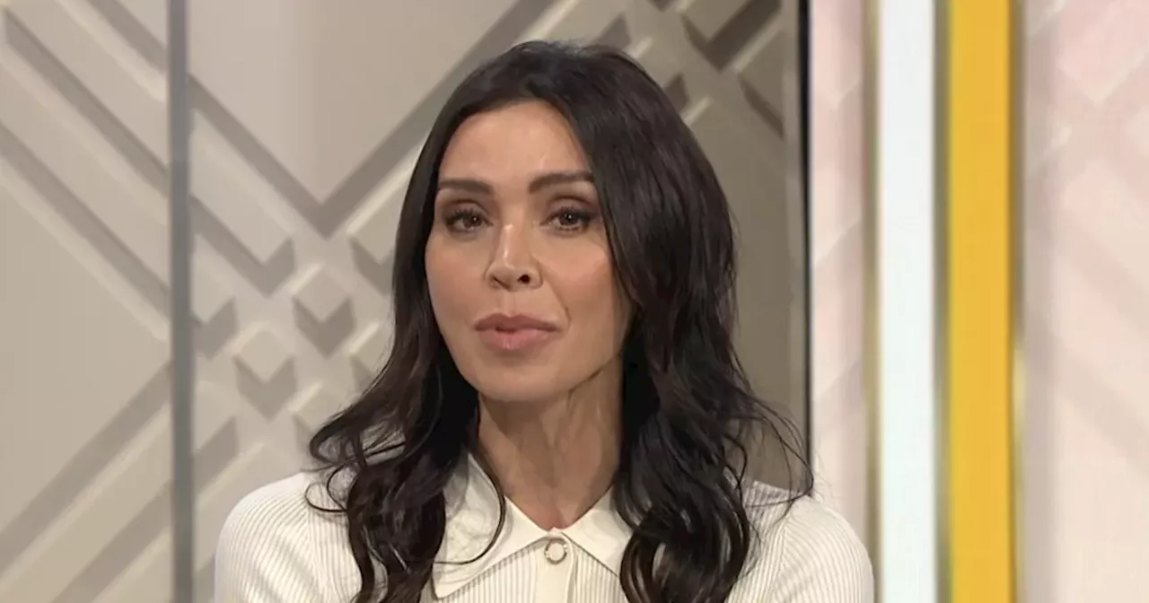 ITV Lorraine in wardrobe blunder as Christine Lampard brushes off awkward moment