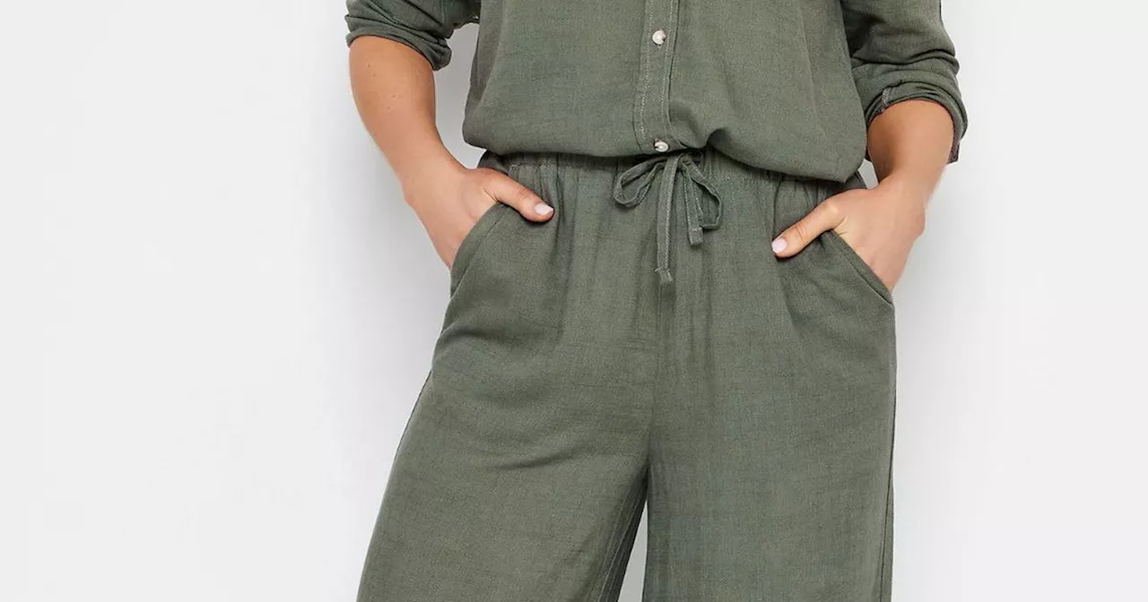 Long Tall Sally’s £30 chic linen trousers are the ‘perfect fit’ for long legs