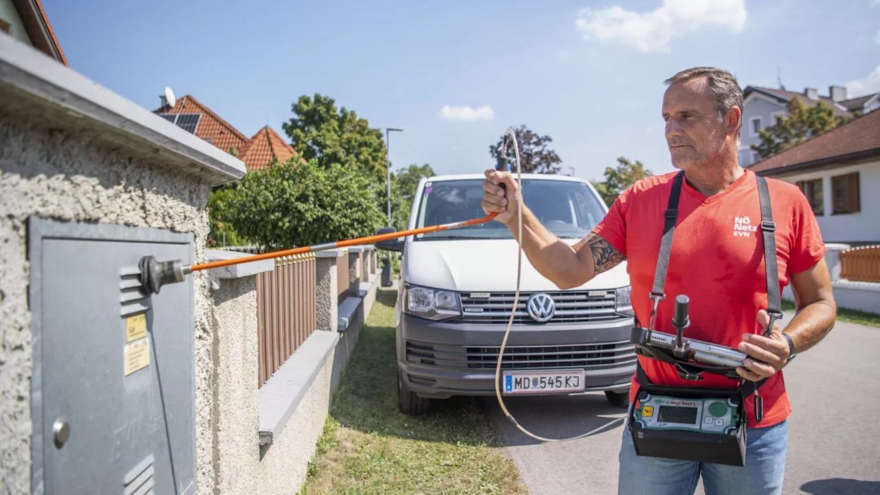 Gasspür-Trupp im Bezirk Mistelbach unterwegs