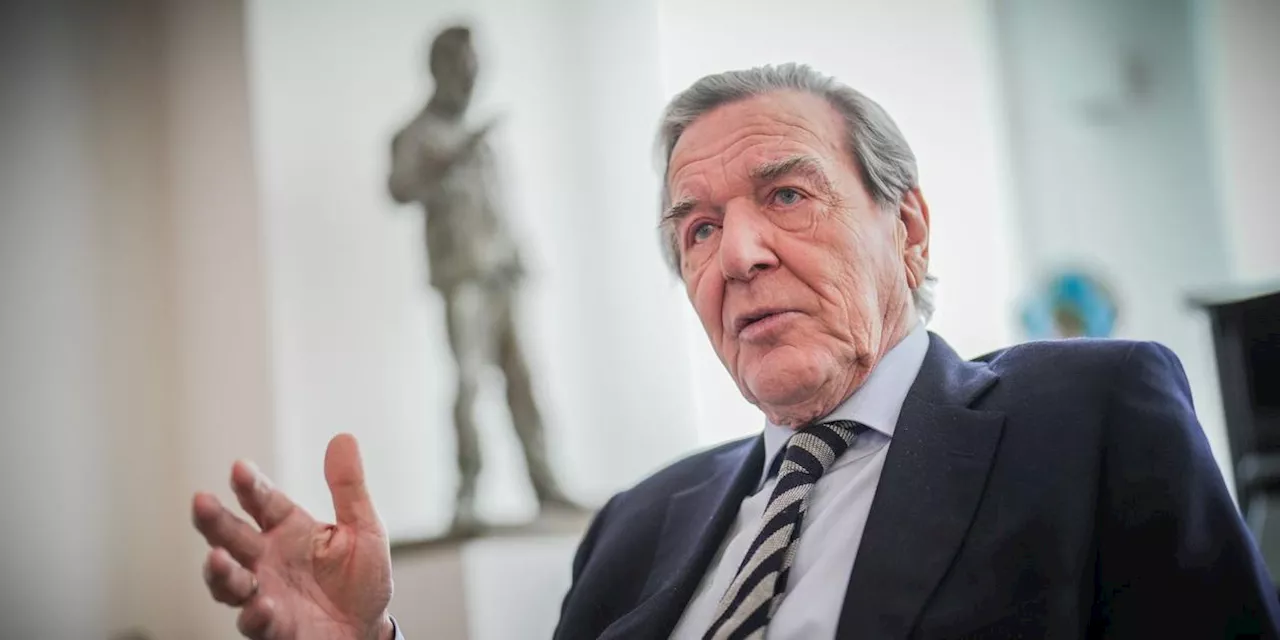 Schröder will sich nicht aus SPD-Geschichte löschen lassen