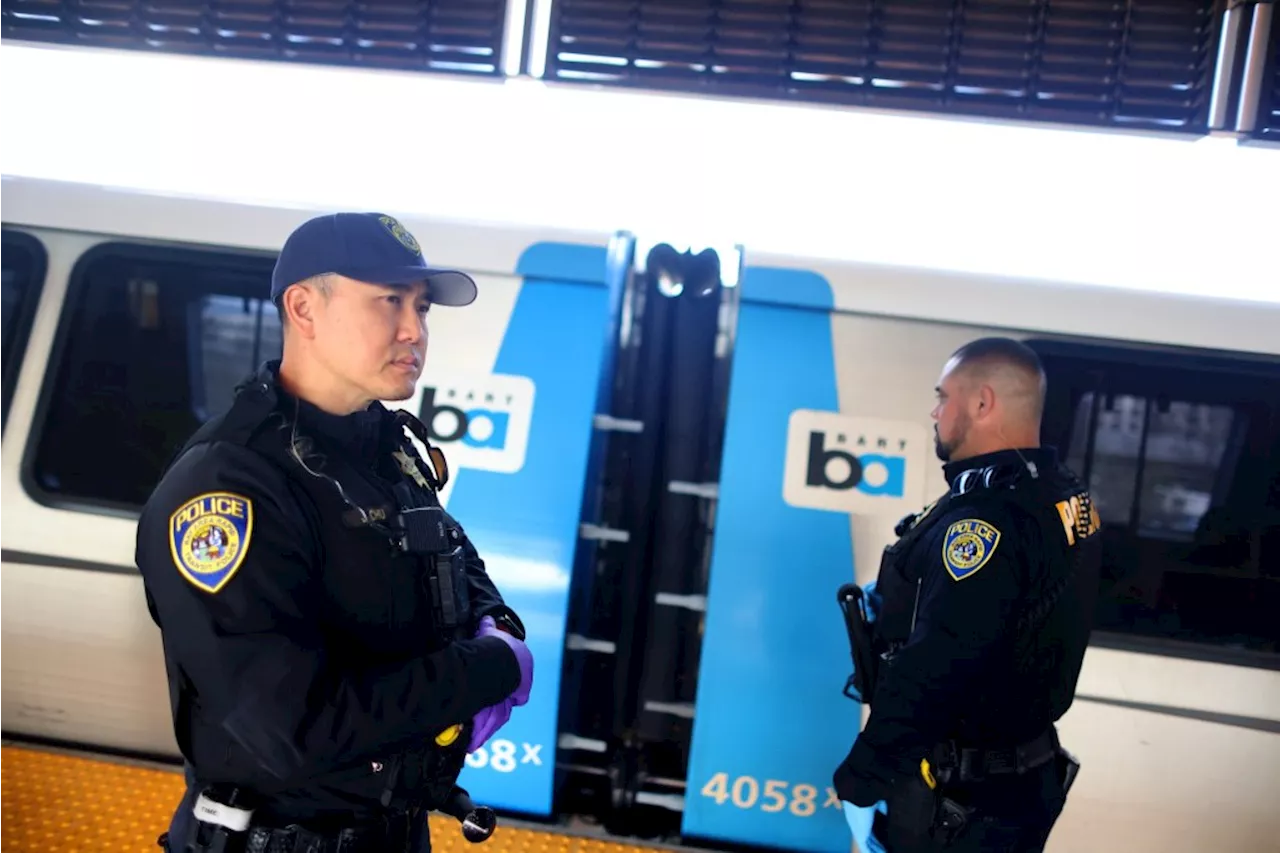 BART police tout additional police presence amid 62% increase in felony arrests on system