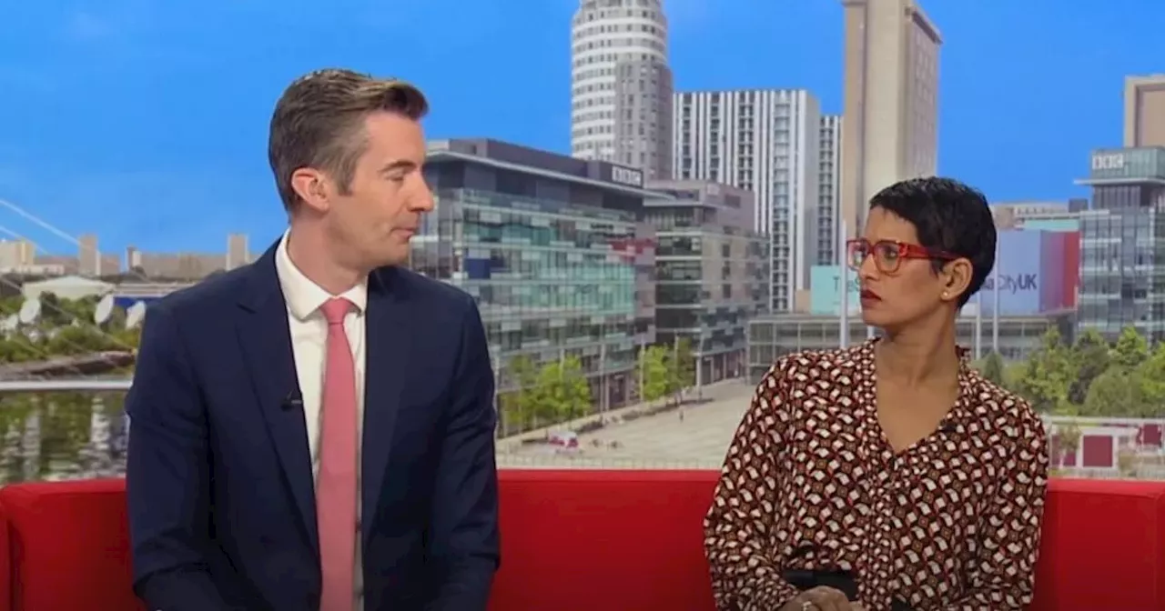 BBC Breakfast's Naga Munchetty tells off co-host on live TV after 'missing memo'