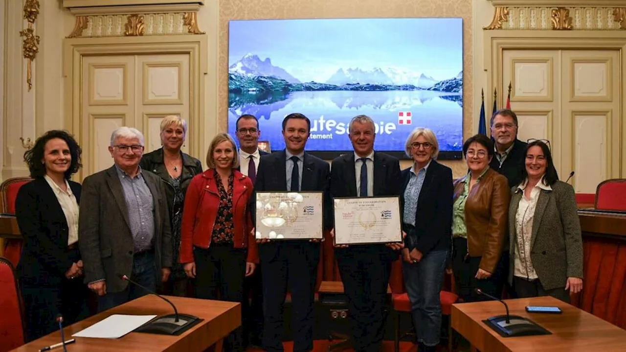 Un jumelage entre les départements du Morbihan et de la Haute-Savoie