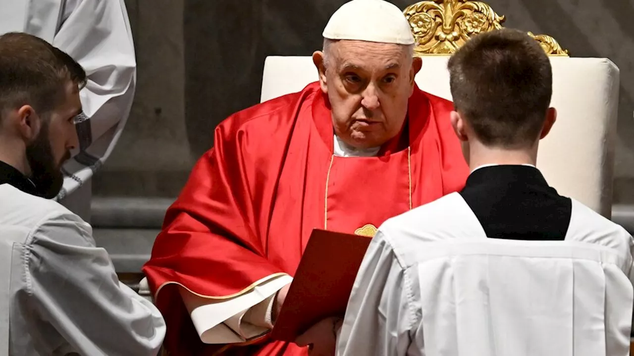 El Papa Francisco renunció a presidir el Vía Crucis