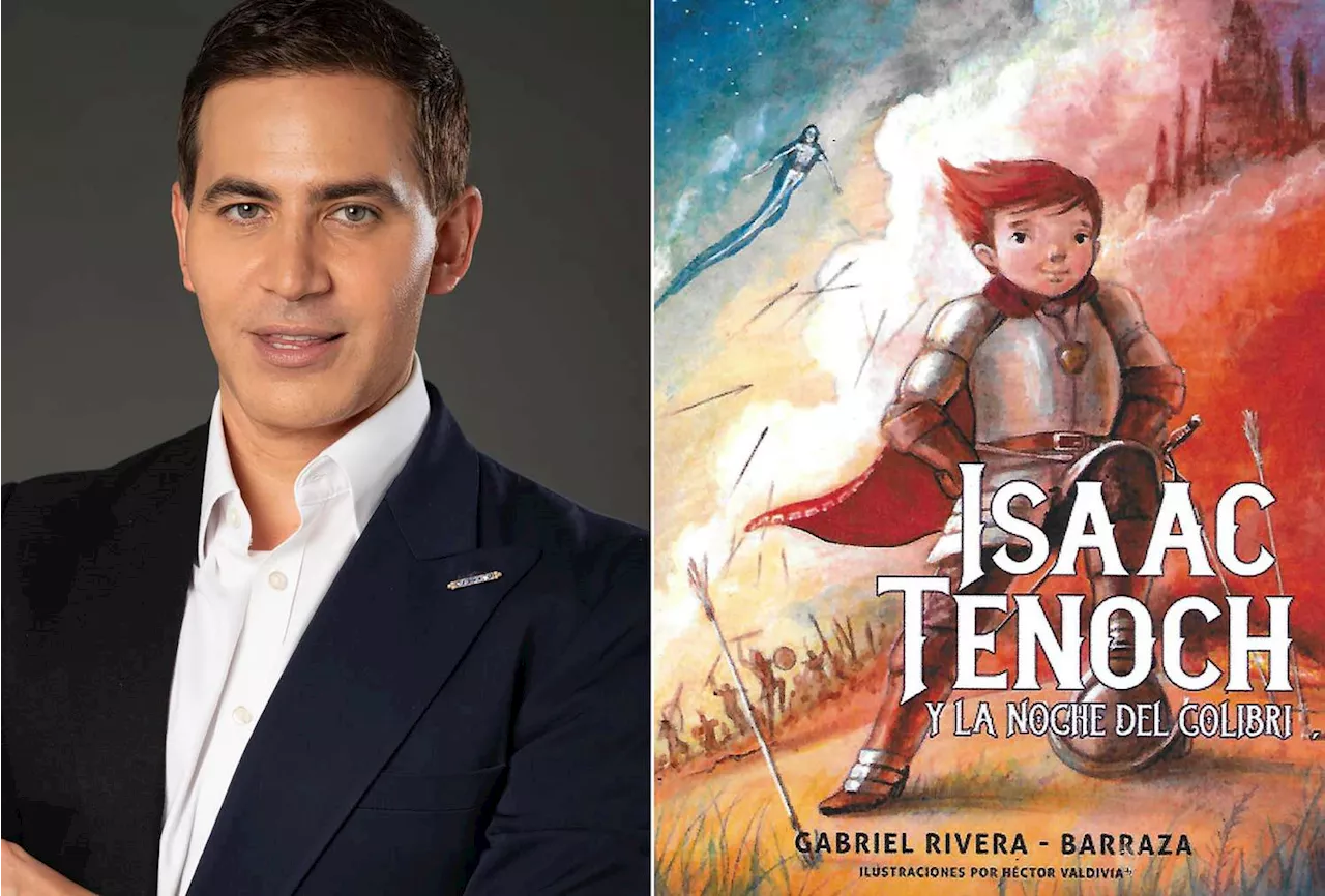 Exclusiva: Gabriel Rivera Barraza presenta su libro 'Isaac Tenoch y la Noche del Colibrí'