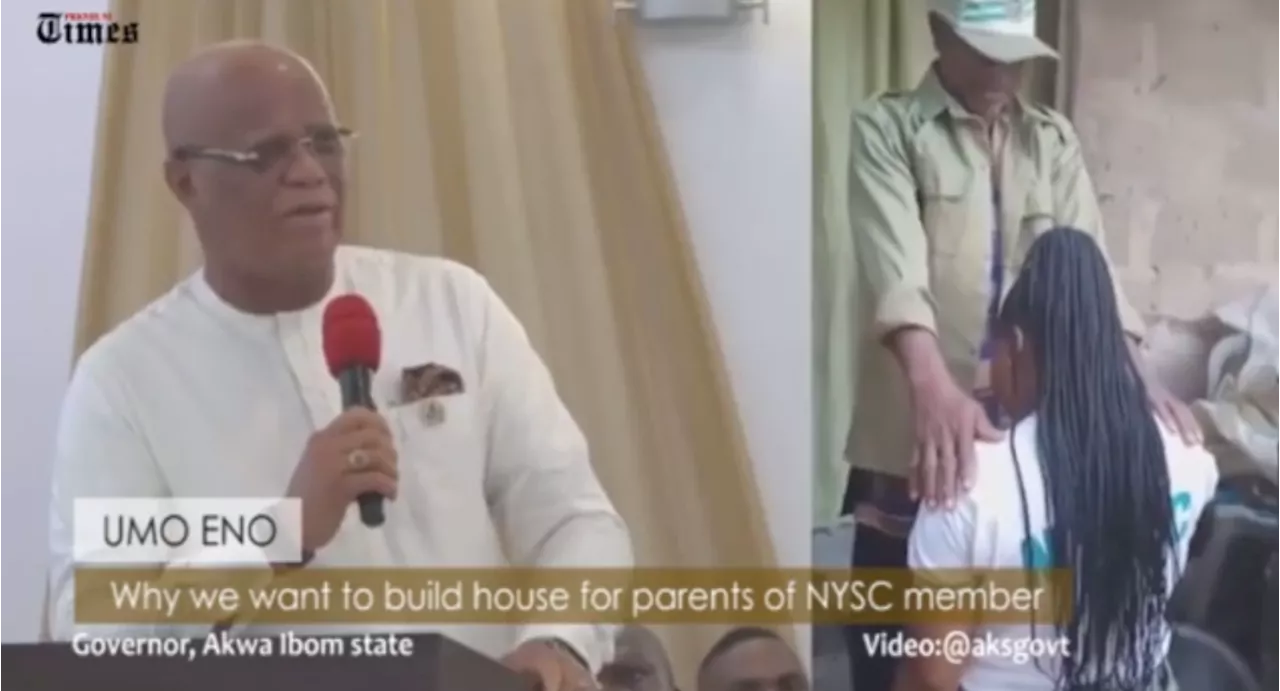 VIDEO: Why we want to build house for parents of NYSC member