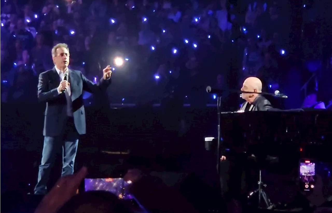 See Jerry Seinfeld Honor Billy Joel at 100th MSG Residency Show