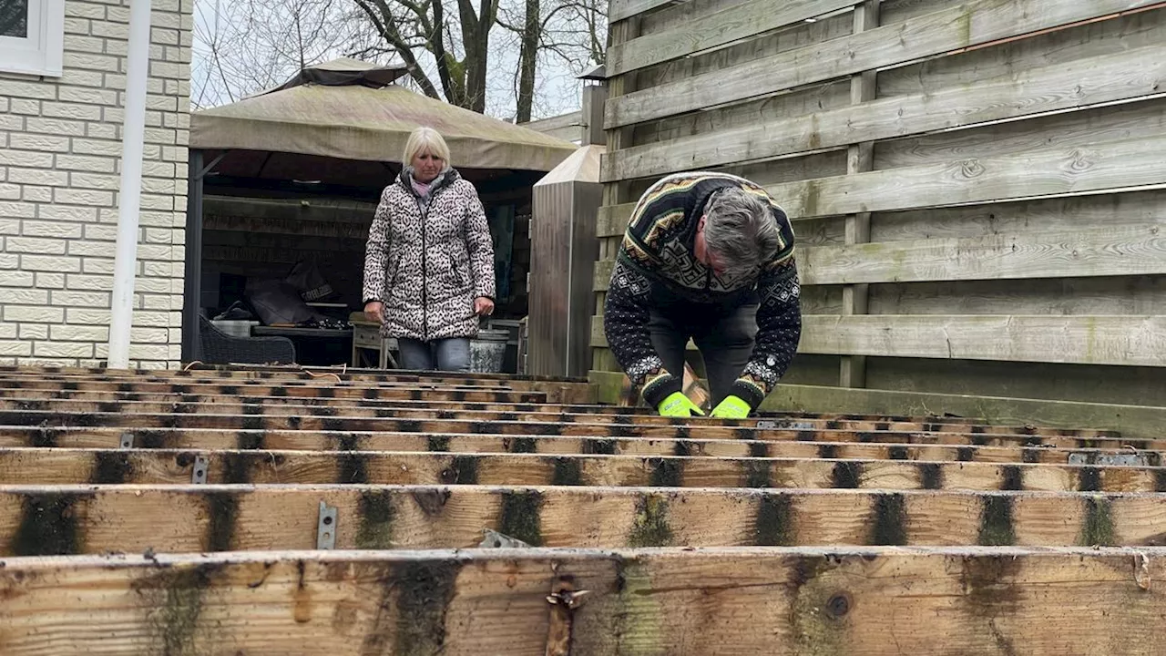 Stacaravans Hesselte maken langzaam plaats: 'Het was net een klein dorp'